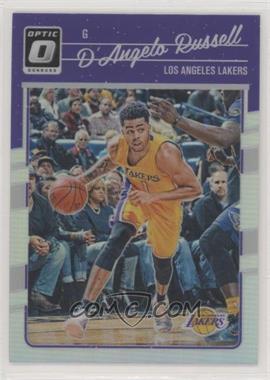 2016-17 Panini Donruss Optic - [Base] - Holo Silver Prizm #64 - D'Angelo Russell