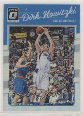 2016-17 Panini Donruss Optic - [Base] - Holo Silver Prizm #77 - Dirk Nowitzki