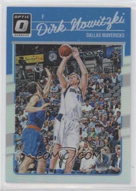 2016-17 Panini Donruss Optic - [Base] - Holo Silver Prizm #77 - Dirk Nowitzki