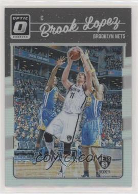 2016-17 Panini Donruss Optic - [Base] - Holo Silver Prizm #80 - Brook Lopez