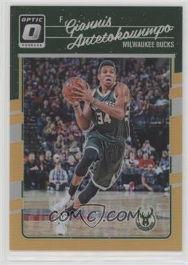 2016-17 Panini Donruss Optic - [Base] - Orange Prizm #5 - Giannis Antetokounmpo /199