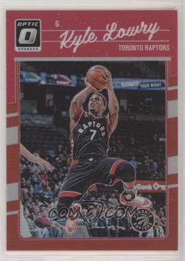 2016-17 Panini Donruss Optic - [Base] - Red Prizm #106 - Kyle Lowry /99