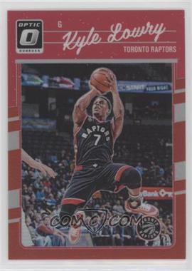 2016-17 Panini Donruss Optic - [Base] - Red Prizm #106 - Kyle Lowry /99