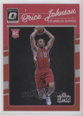 2016-17 Panini Donruss Optic - [Base] - Red Prizm #170 - Brice Johnson /99