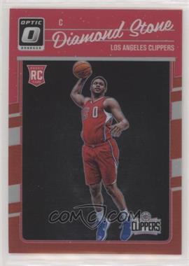 2016-17 Panini Donruss Optic - [Base] - Red Prizm #182 - Diamond Stone /99