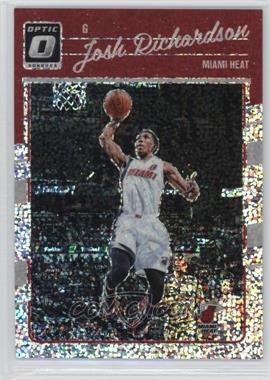 2016-17 Panini Donruss Optic - [Base] - White Sparkle Prizm #40 - Josh Richardson