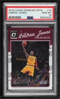 LeBron James (Kobe Bryant in Background) [PSA 10 GEM MT]