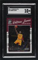 LeBron James (Kobe Bryant in Background) [SGC 10 GEM]