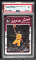 LeBron James (Kobe Bryant in Background) [PSA 9 MINT]