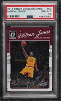 LeBron James (Kobe Bryant in Background) [PSA 10 GEM MT]