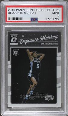 2016-17 Panini Donruss Optic - [Base] #173 - Dejounte Murray [PSA 9 MINT]