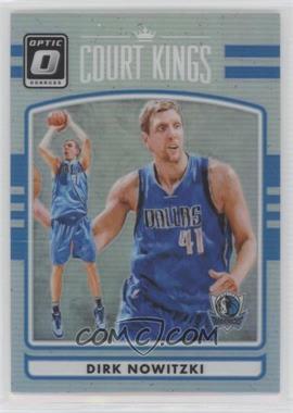 2016-17 Panini Donruss Optic - Court Kings - Holo Silver Prizm #4 - Dirk Nowitzki