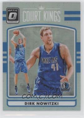 2016-17 Panini Donruss Optic - Court Kings - Holo Silver Prizm #4 - Dirk Nowitzki