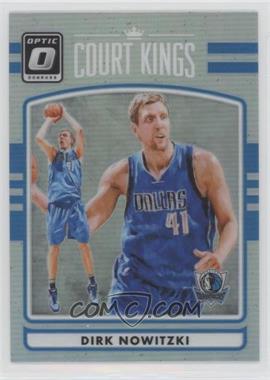 2016-17 Panini Donruss Optic - Court Kings - Holo Silver Prizm #4 - Dirk Nowitzki