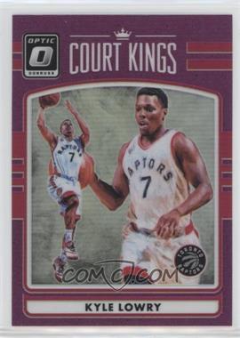 2016-17 Panini Donruss Optic - Court Kings - Purple Prizm #30 - Kyle Lowry