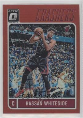 2016-17 Panini Donruss Optic - Crashers - Red Prizm #2 - Hassan Whiteside /99