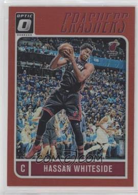 2016-17 Panini Donruss Optic - Crashers - Red Prizm #2 - Hassan Whiteside /99