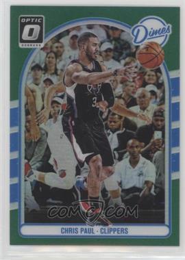 2016-17 Panini Donruss Optic - Dimes - Green Prizm #1 - Chris Paul /5