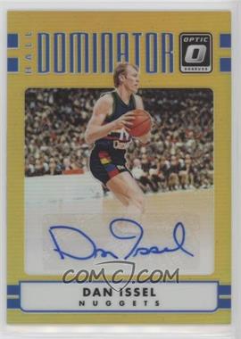 2016-17 Panini Donruss Optic - Hall Dominator Signatures - Gold Prizm #1 - Dan Issel /10