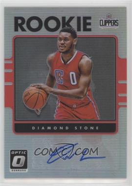 2016-17 Panini Donruss Optic - Rookie Signatures - Holo Silver Prizm #15 - Diamond Stone