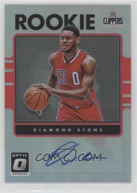 2016-17 Panini Donruss Optic - Rookie Signatures - Holo Silver Prizm #15 - Diamond Stone