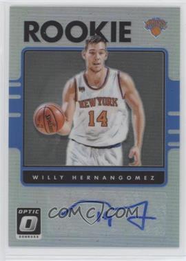 2016-17 Panini Donruss Optic - Rookie Signatures - Holo Silver Prizm #24 - Willy Hernangomez