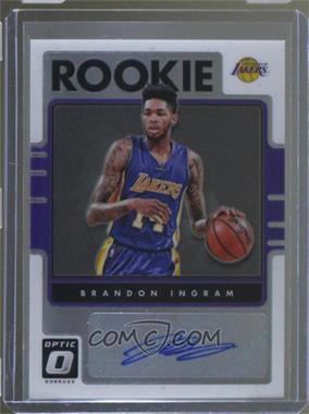 2016-17 Panini Donruss Optic - Rookie Signatures #1 - Brandon Ingram