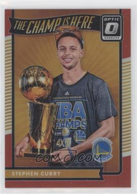 2016-17 Panini Donruss Optic - The Champ is Here - Red Prizm #2 - Stephen Curry /99