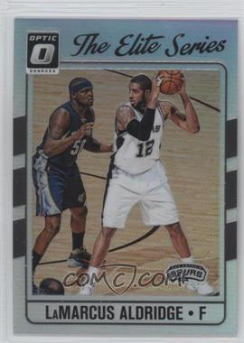 2016-17 Panini Donruss Optic - The Elite Series - Holo Silver Prizm #14 - LaMarcus Aldridge