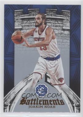 2016-17 Panini Excalibur - Battlements #17 - Joakim Noah