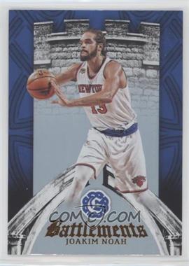 2016-17 Panini Excalibur - Battlements #17 - Joakim Noah