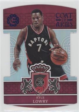 2016-17 Panini Excalibur - Coat of Arms - Blue #27 - Kyle Lowry /199
