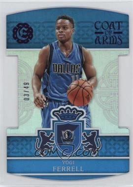 2016-17 Panini Excalibur - Coat of Arms - Purple #46 - Yogi Ferrell /49