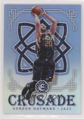 2016-17 Panini Excalibur - Crusade - Blue #23 - Gordon Hayward /149