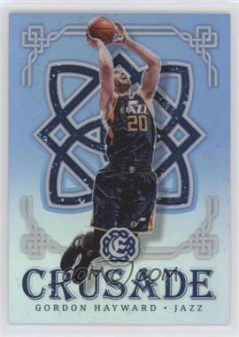 2016-17 Panini Excalibur - Crusade - Blue #23 - Gordon Hayward /149