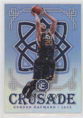 2016-17 Panini Excalibur - Crusade - Blue #23 - Gordon Hayward /149