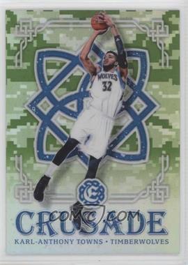 2016-17 Panini Excalibur - Crusade - Camo #41 - Kristaps Porzingis