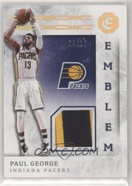 2016-17 Panini Excalibur - Emblem - Prime #10 - Paul George /10