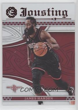 2016-17 Panini Excalibur - Jousting - Red #10 - Right - James Harden /99