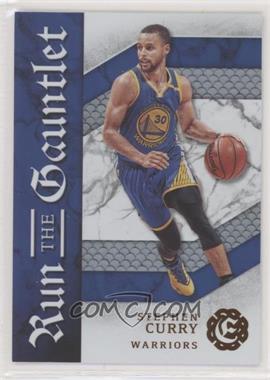 2016-17 Panini Excalibur - Run the Gauntlet #14 - Stephen Curry