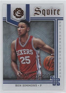 2016-17 Panini Excalibur - Squire #3 - Ben Simmons