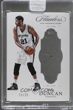 2016-17 Panini Flawless - [Base] #23 - Tim Duncan /25 [Uncirculated]