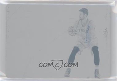 2016-17 Panini Flawless - Championship Tag Autographs - Printing Plate Cyan #CA-KL - Kevin Love /1