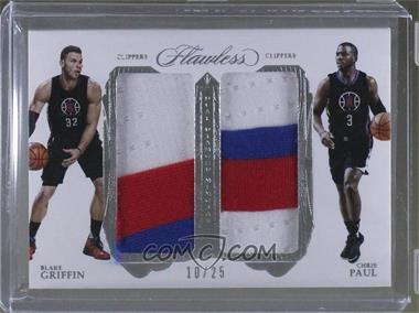 2016-17 Panini Flawless - Dual Diamond Memorabilia #DD-GP - Blake Griffin, Chris Paul /25