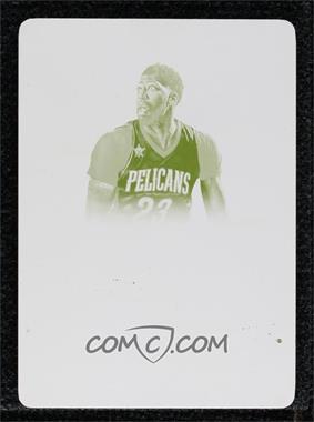 2016-17 Panini Flawless - Premium Ink - Printing Plate Yellow #PI-AD - Anthony Davis /1