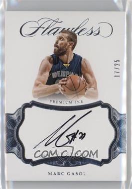 2016-17 Panini Flawless - Premium Ink #PI-MG - Marc Gasol /25