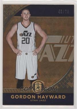 2016-17 Panini Gold Standard - [Base] - AU #113 - Gordon Hayward /79