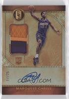 Rookie Jersey Autographs Prime - Marquese Chriss [EX to NM] #/25