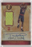 Rookie Jersey Autographs Prime - Taurean Prince #/25