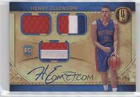 Rookie Jersey Autographs Triple Prime - Henry Ellenson #/25